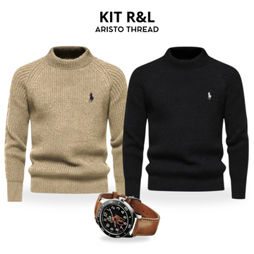 Kit R&L - 2 Premium Jumpers + Watch